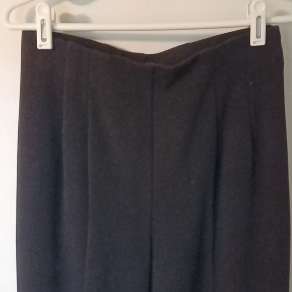 JM Collection Black Pleated Slacks Size 6 - Picture 2 of 5